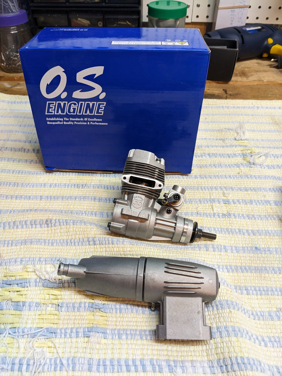 Photo 2 Moteur OS AX 55 